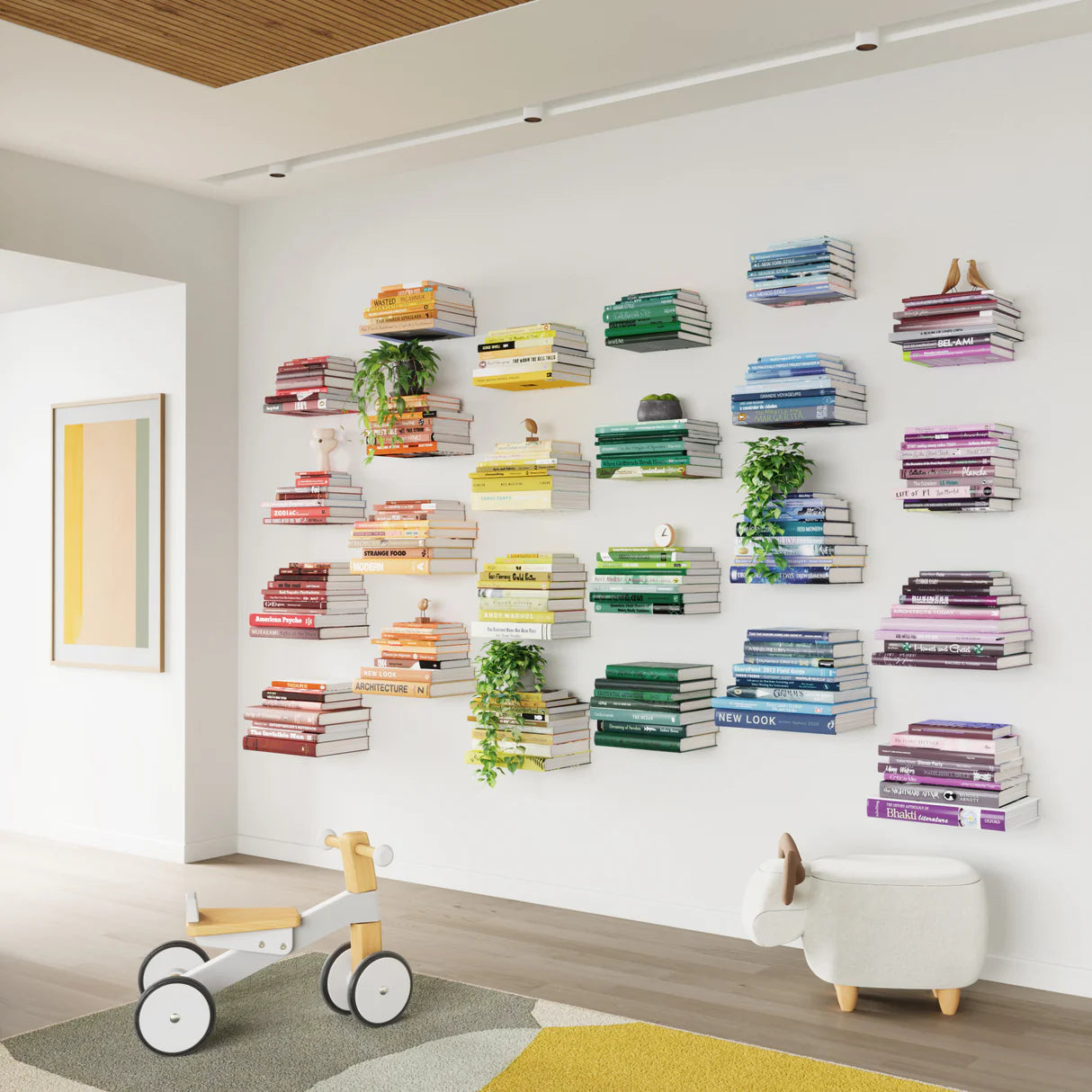 Large Conceal Book Shelf Set Of 3 - Not A Boring Box