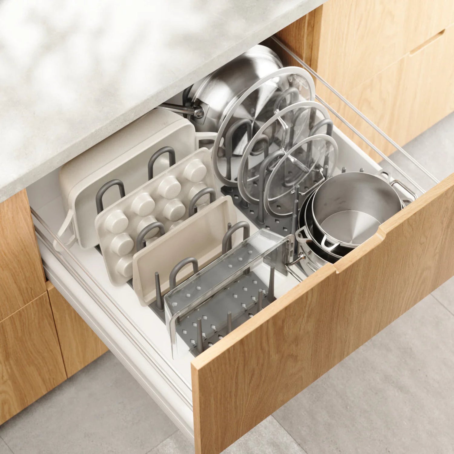 peggy cookware organiser