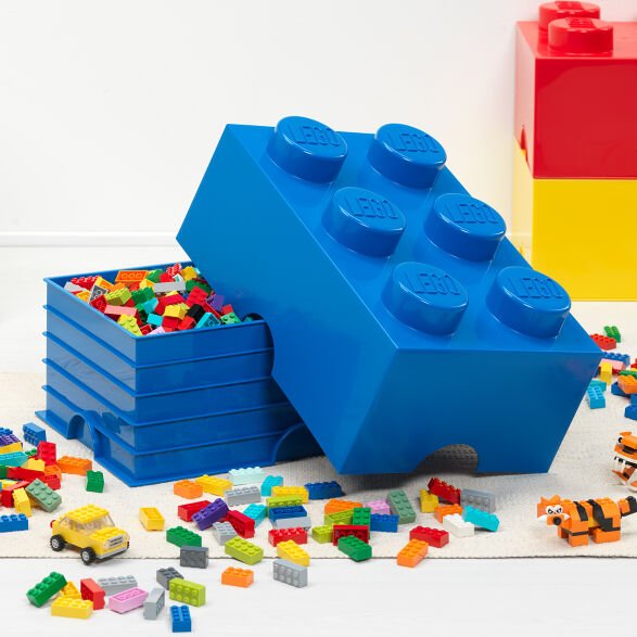 Giant Lego Storage Bricks & Drawers - Not A Boring Box APFE