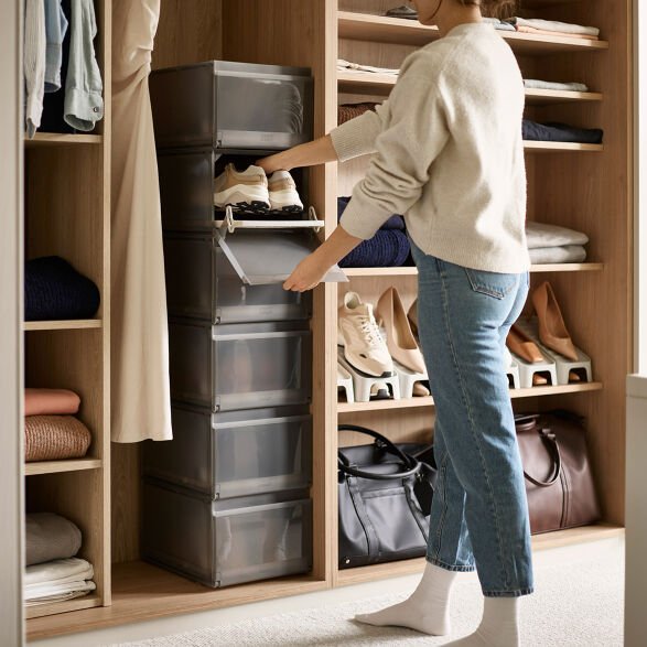 Shoe Storage, Shoe Racks & Shoe Cupboards - Not A Boring Box APFE