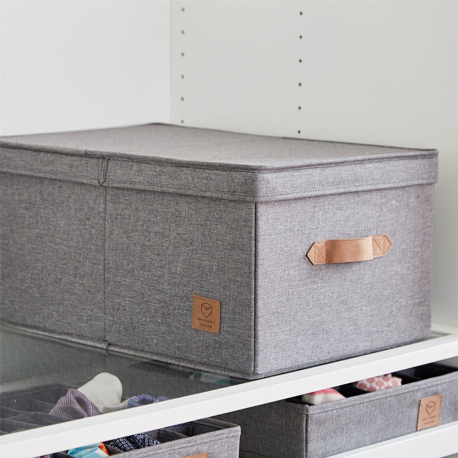 XL Storage Box with Hinged Lid - Not A Boring Box APFE