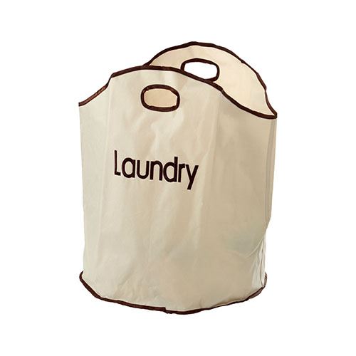 Round Canvas Laundry Bag
