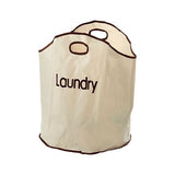 Round Canvas Laundry Bag