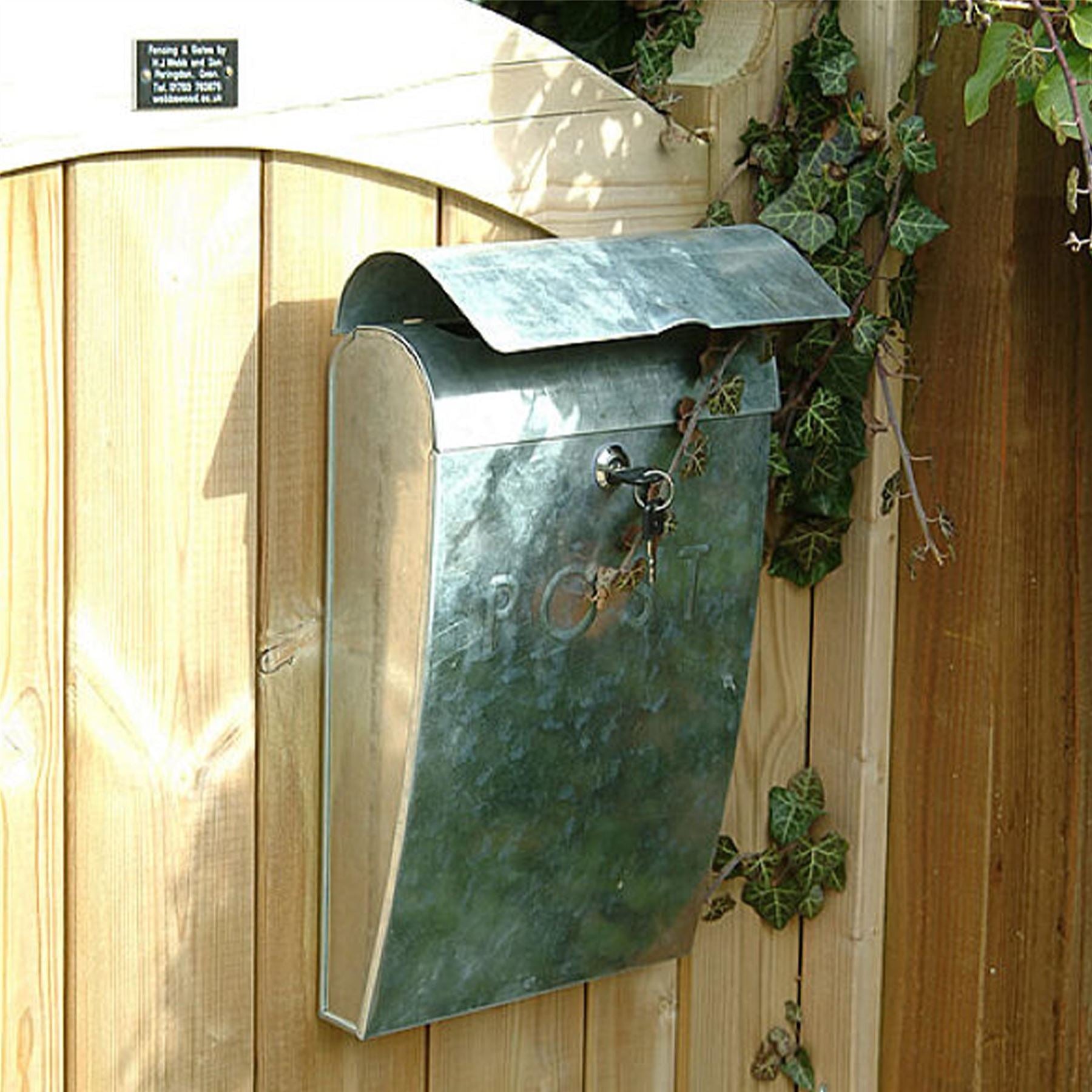 Post Box with Lock – Not A Boring Box