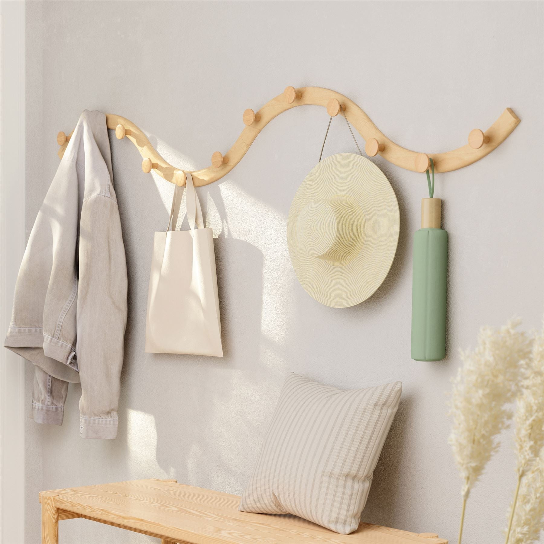 Modular Coat Hook - Slinka – Not A Boring Box