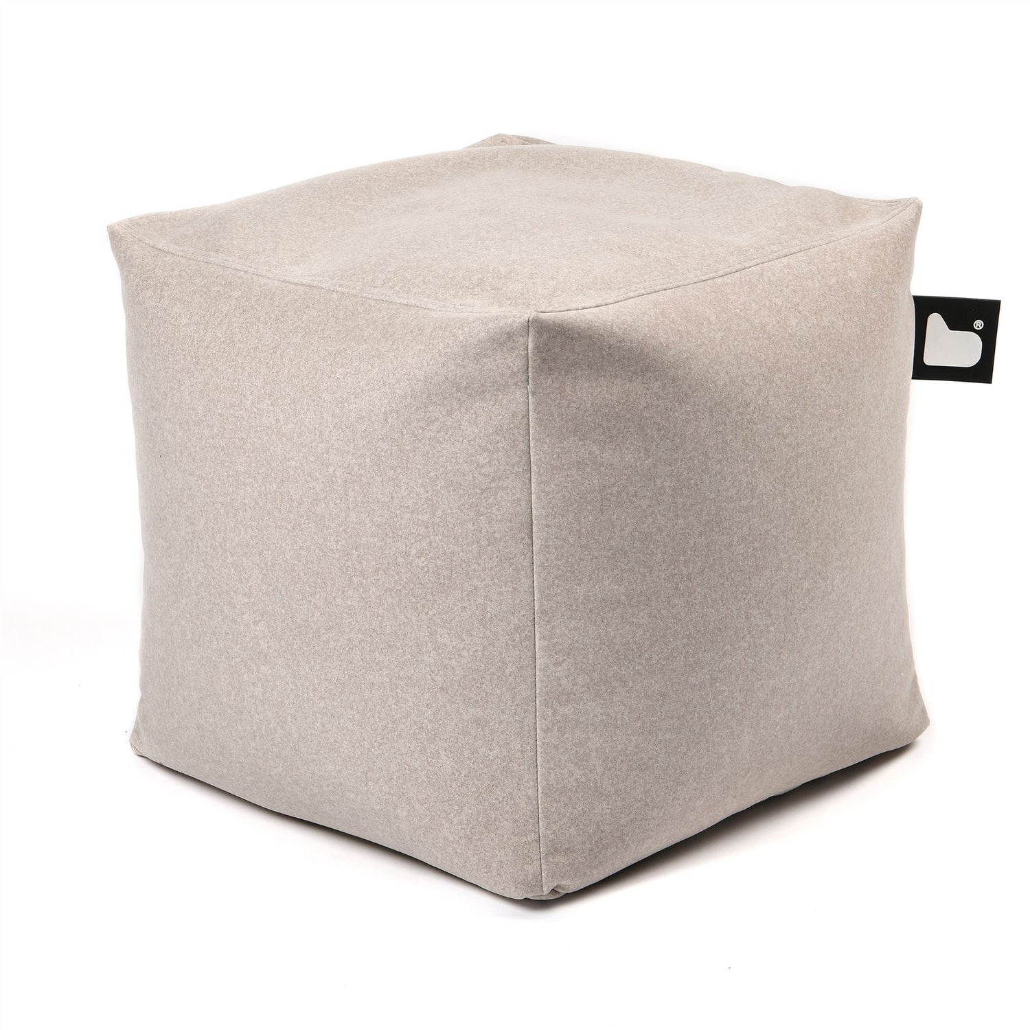 B-Box Footstool - Brushed Suede