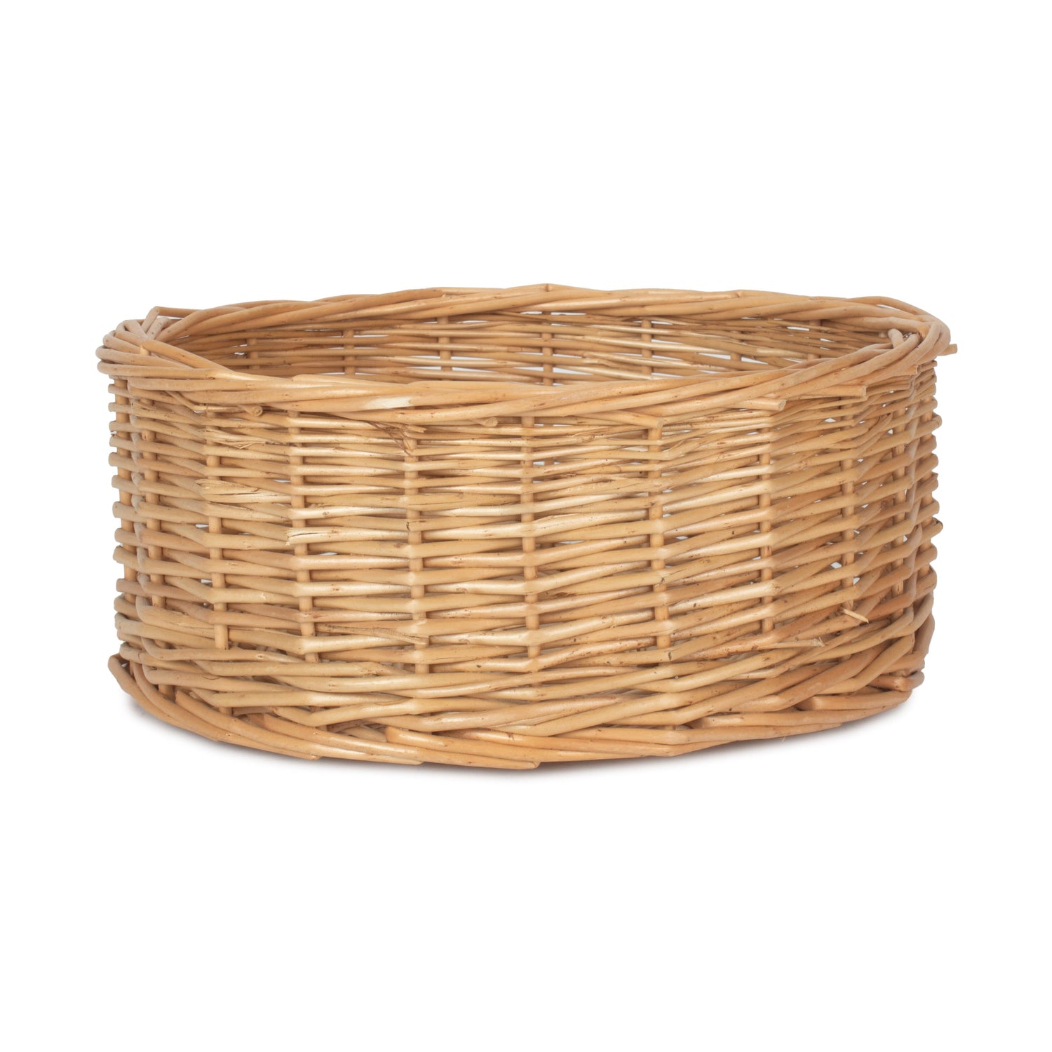 Round Willow Storage Basket