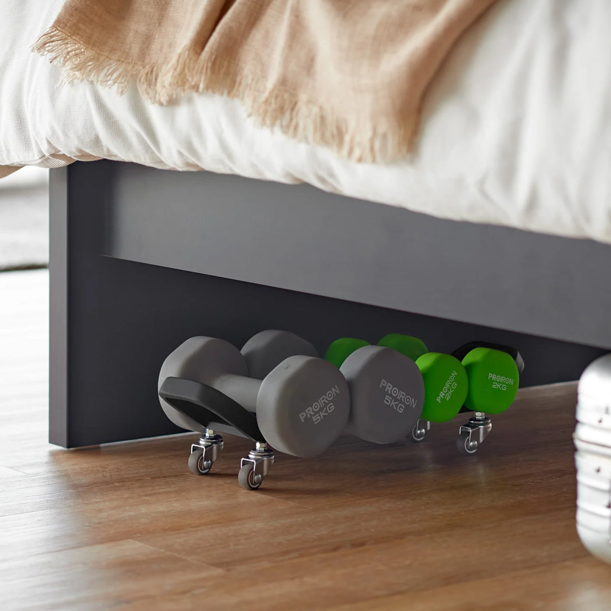 Dumbbell Rack with Casters