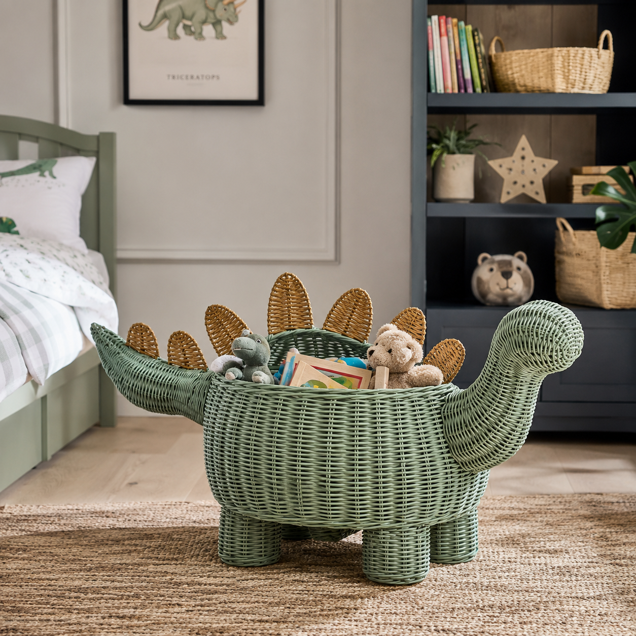 Dinosaur Storage Basket