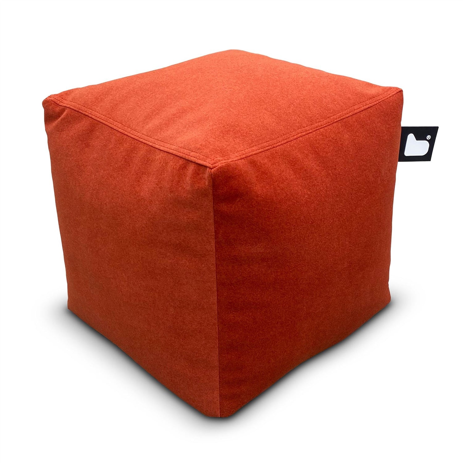 B-Box Footstool - Brushed Suede