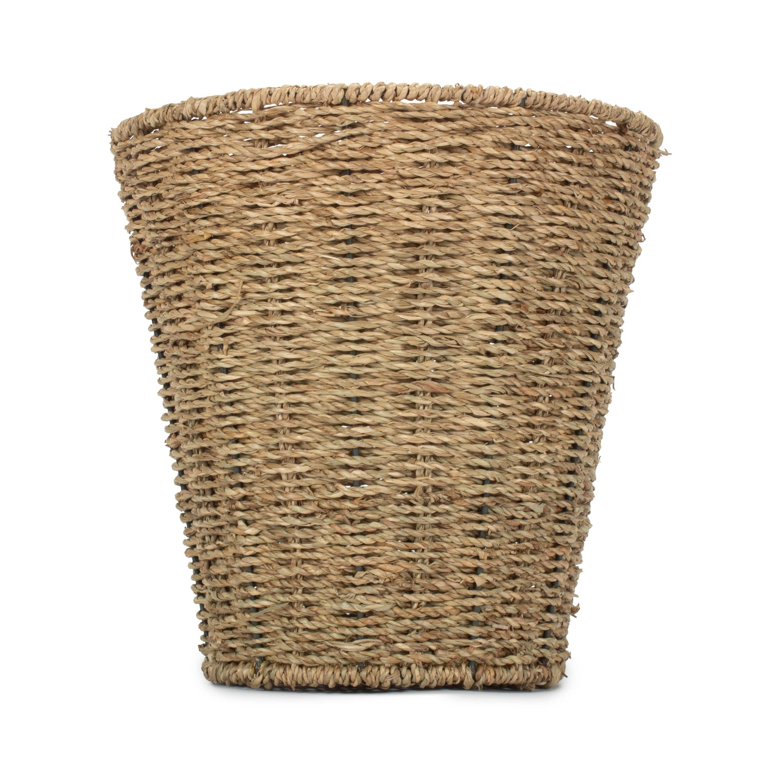 Seagrass Round Waste Paper Basket