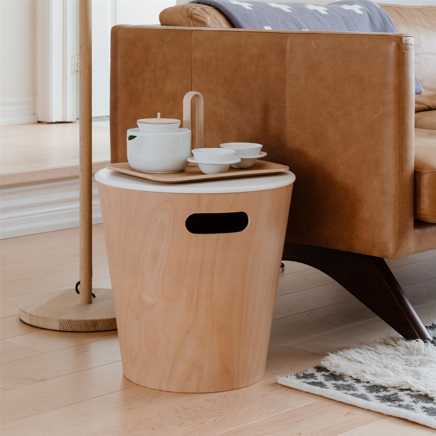 Woodrow Storage Stool