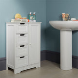 Shaker Style Cupboard Unit With 4 Drawers