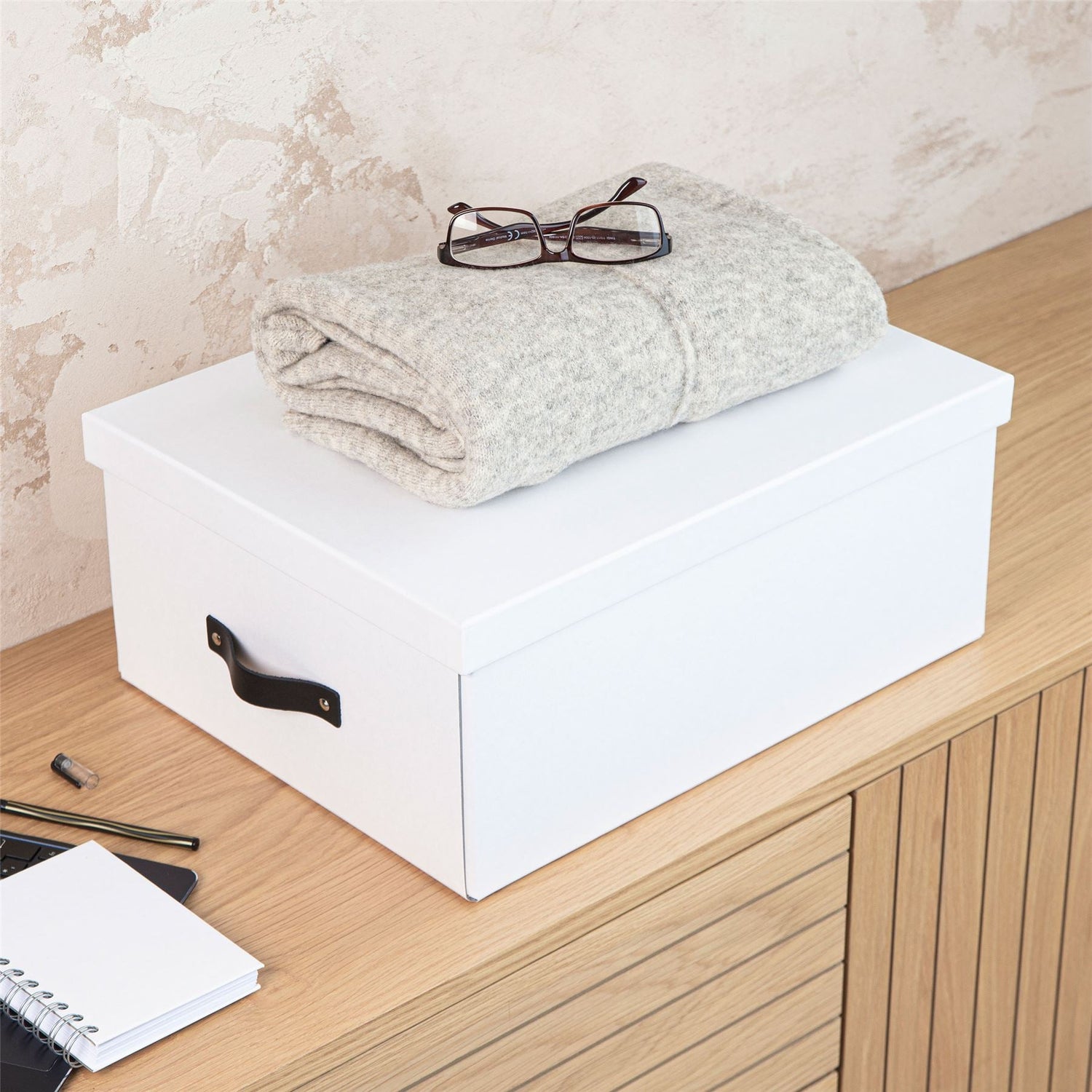 Fibreboard Storage Box - Katrin