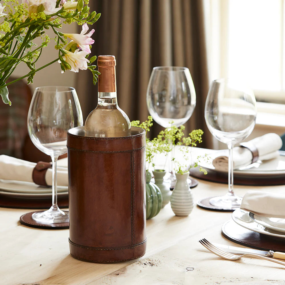 Leather Wine Cooler