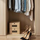 Stackable Shoe Storage Drawers - Cardboard