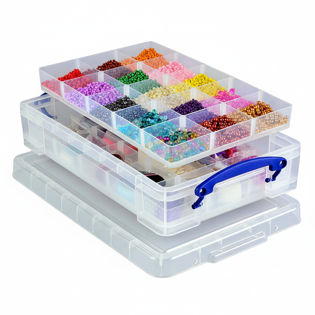 Hobby Storage Box - 4 Ltr Really Useful Box with Trays