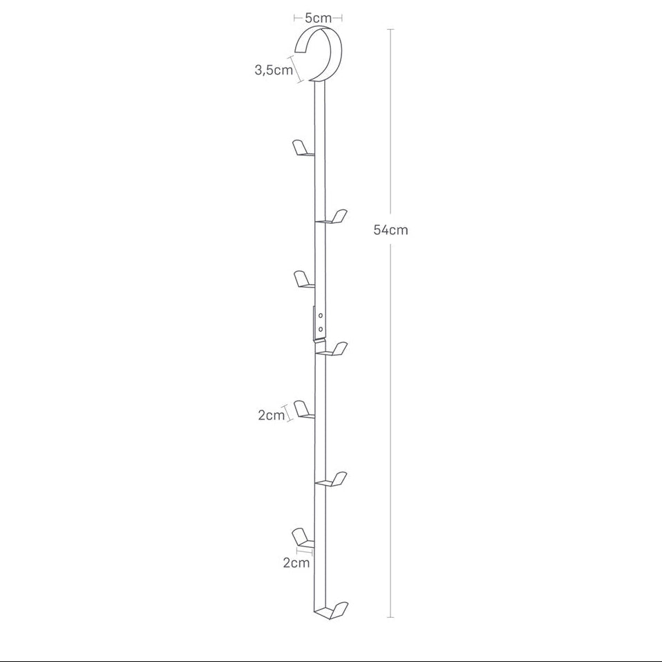 Vertical Handbag Hook