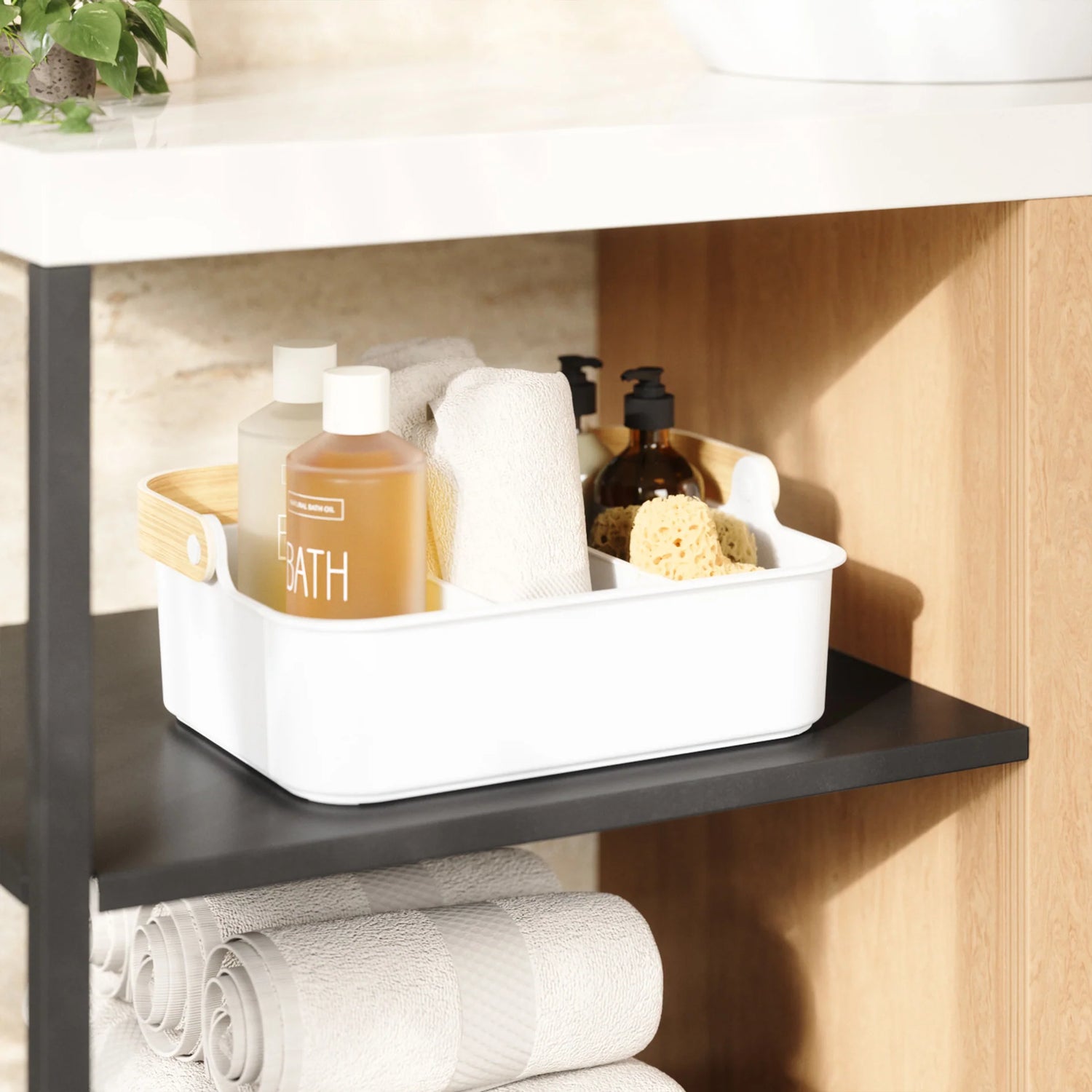 Small Kitchen Caddy With Removable Dividers Bellwood