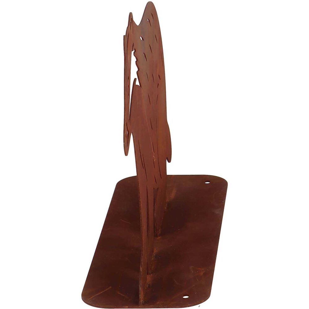 Rust Animals Garden Ornament