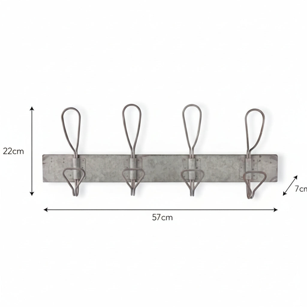 Galvanised Hook Rail