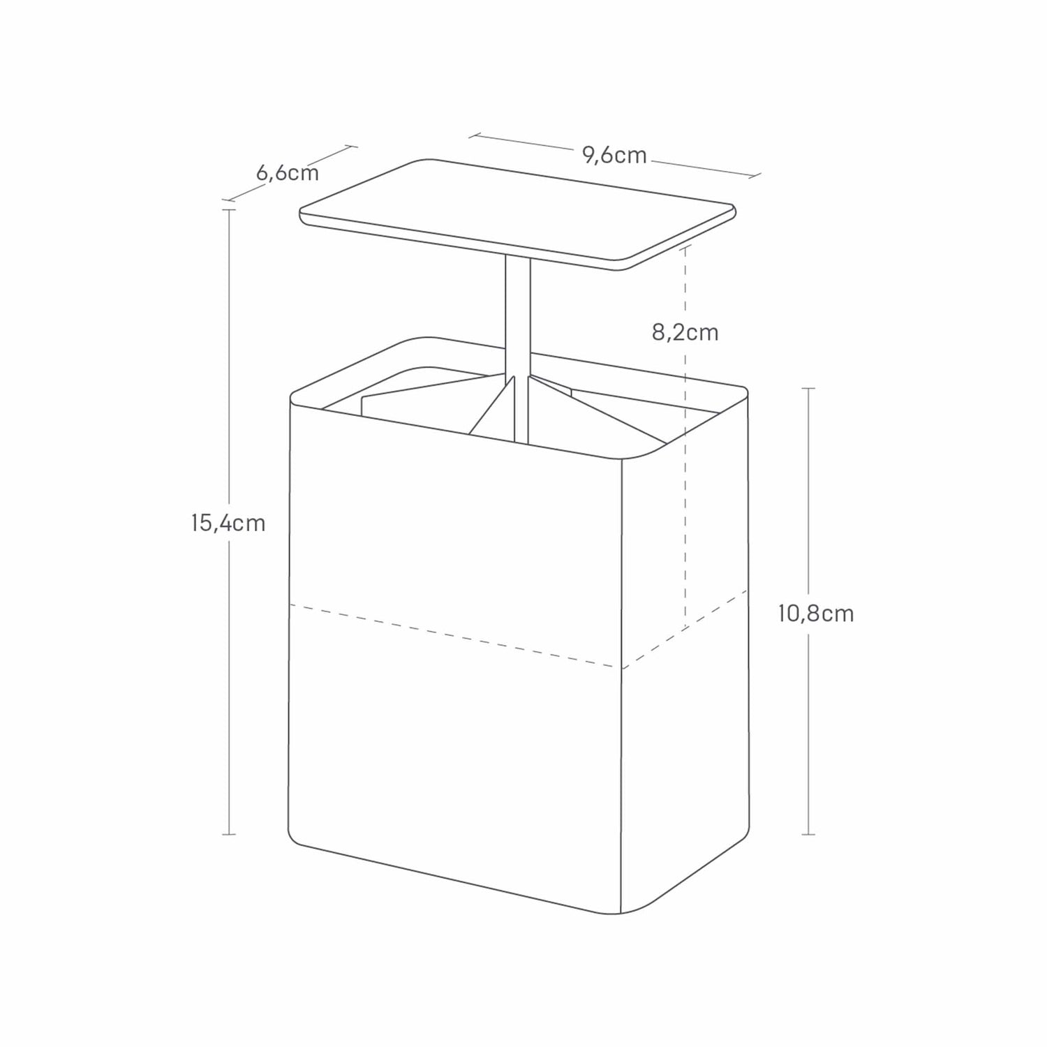 Push Lid Storage Box