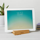 Mypad Solid Oak Tablet & Smart Phone Stand