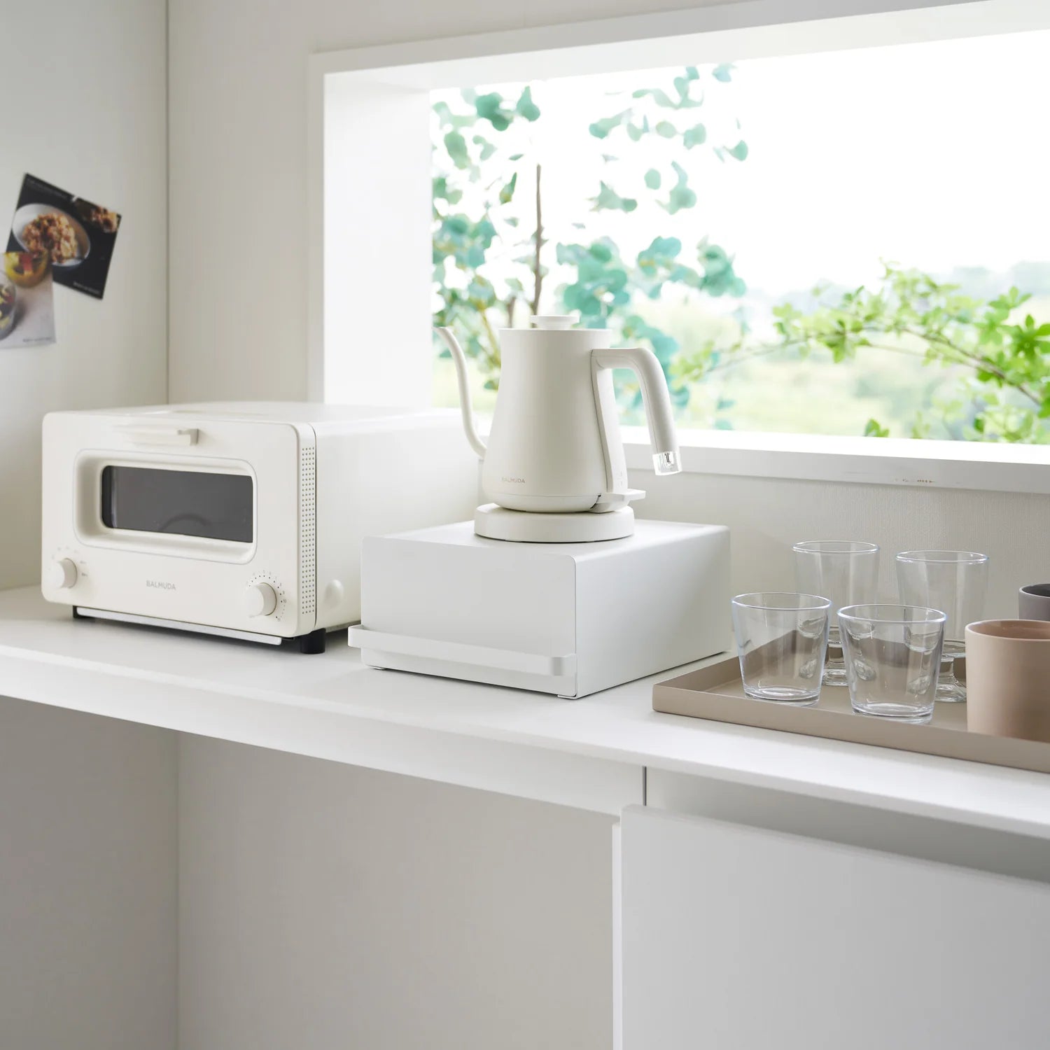 Countertop Riser & Storage Drawer