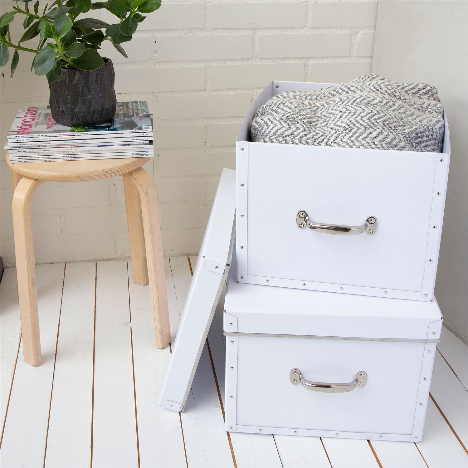 Set of 2 Storage Boxes - Not A Boring Box APFE