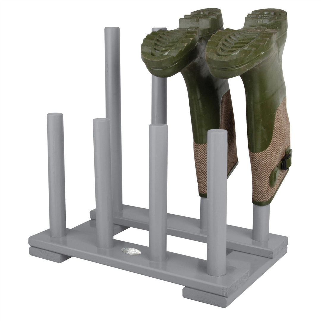 Wooden Wellington Boot Rack – Not A Boring Box