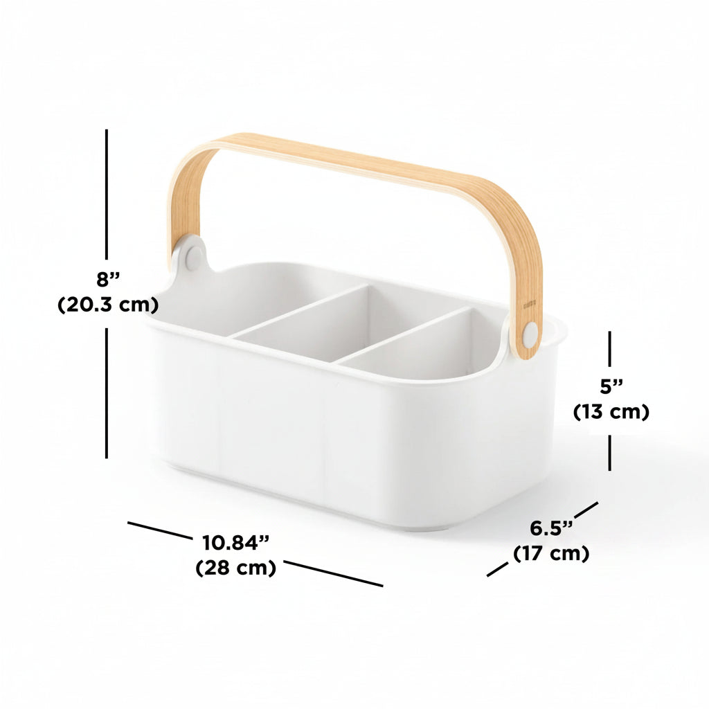 Large Cosmetic Caddy With Removable Dividers Bellwood