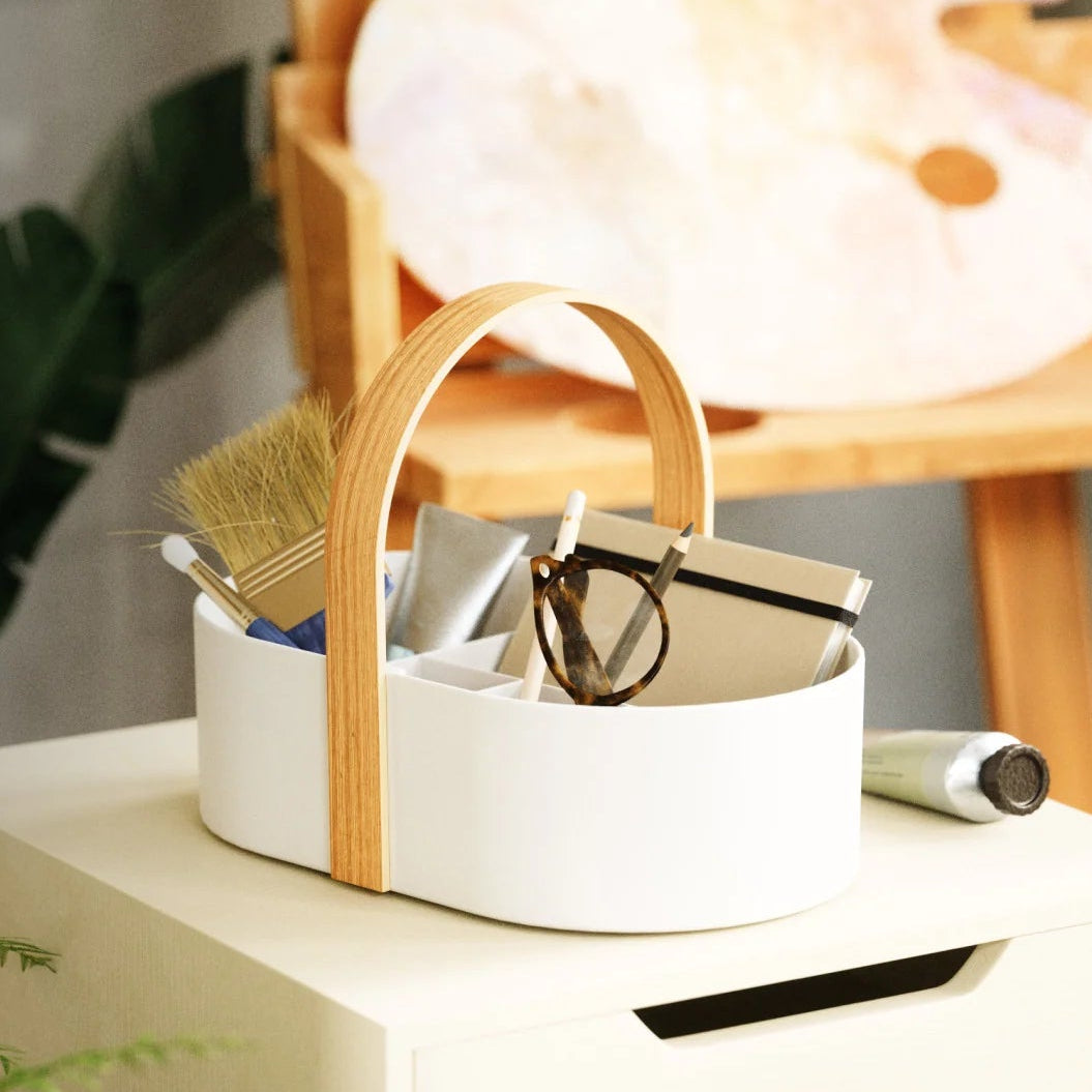 Oval Handled Storage Caddy - Bellwood