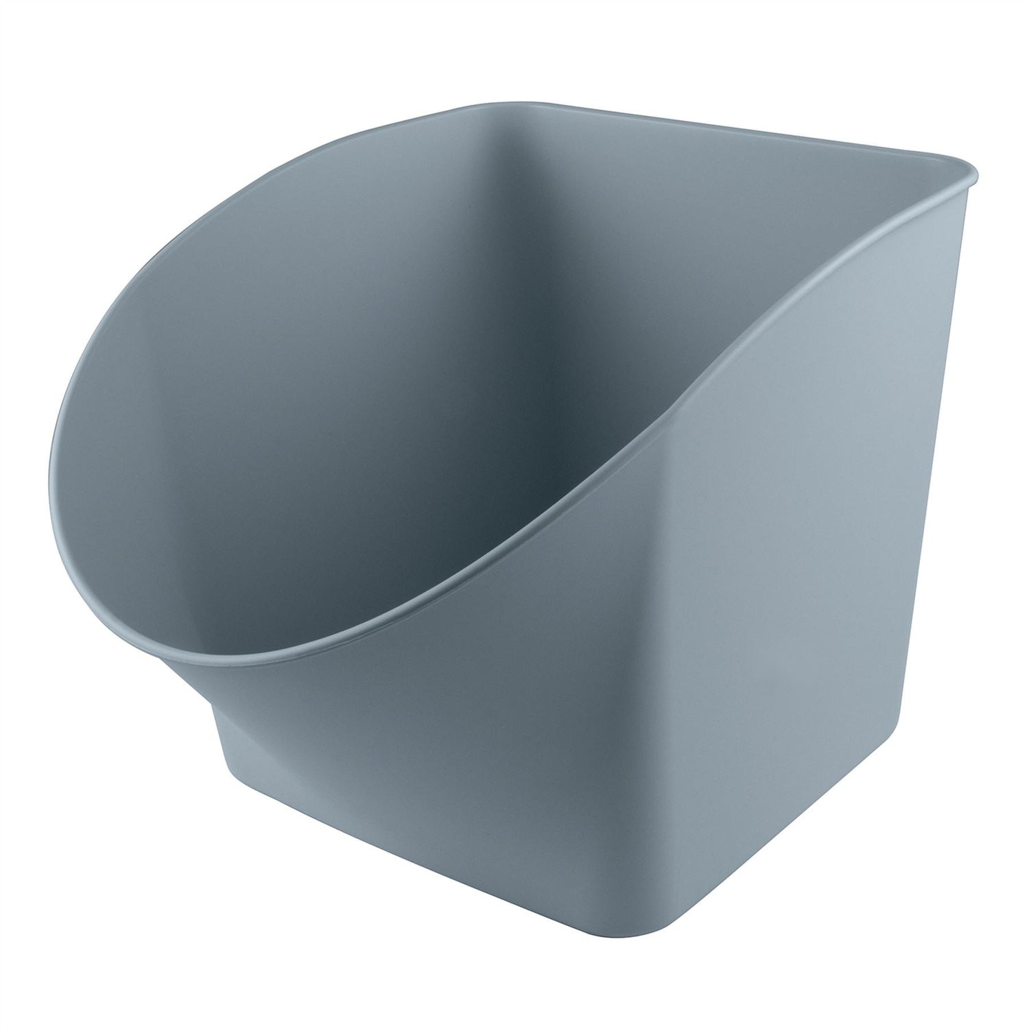 Toy Box with Scooped Opening