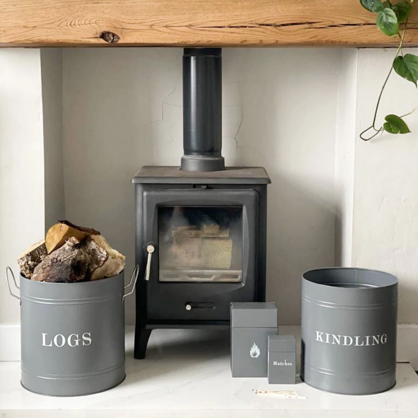 Fireside Storage Set - 4 Piece