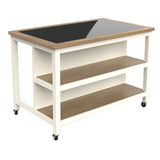 Open Kitchen Island With Breakfast Bar