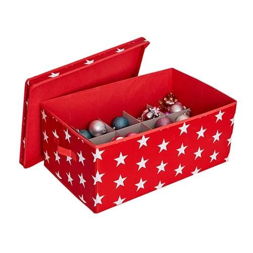 Fold - Flat Christmas Bauble Storage Box - Not A Boring Box APFE