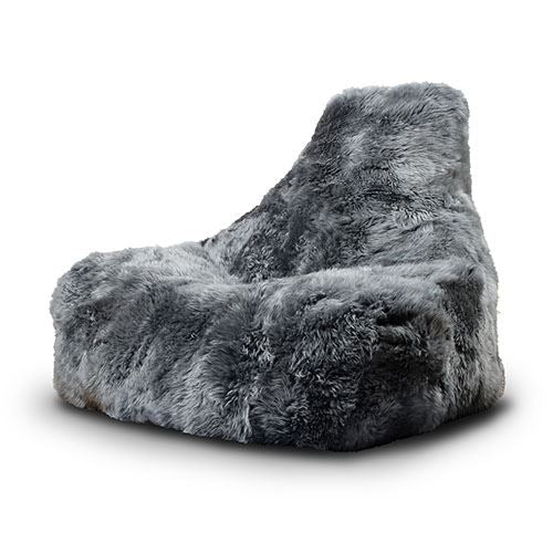 Mighty-B Sheepskin Beanbag Chair - The Furry One