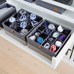 Set of 2 Organisers with 16 Compartments - Not A Boring Box APFE
