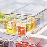 The Home Edit with iDesign - Divided Fridge Drawer - Not A Boring Box