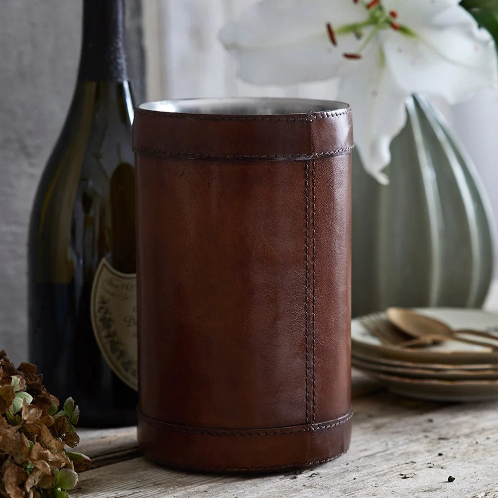 Leather Wine Cooler