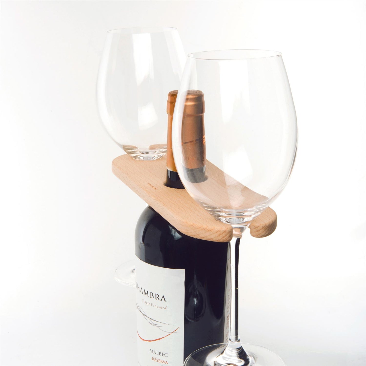 Wine Bottle and Glass Holder