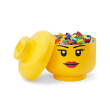 Giant LEGO® Girl Storage Head