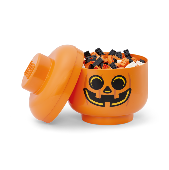Giant Pumpkin LEGO® Storage Head