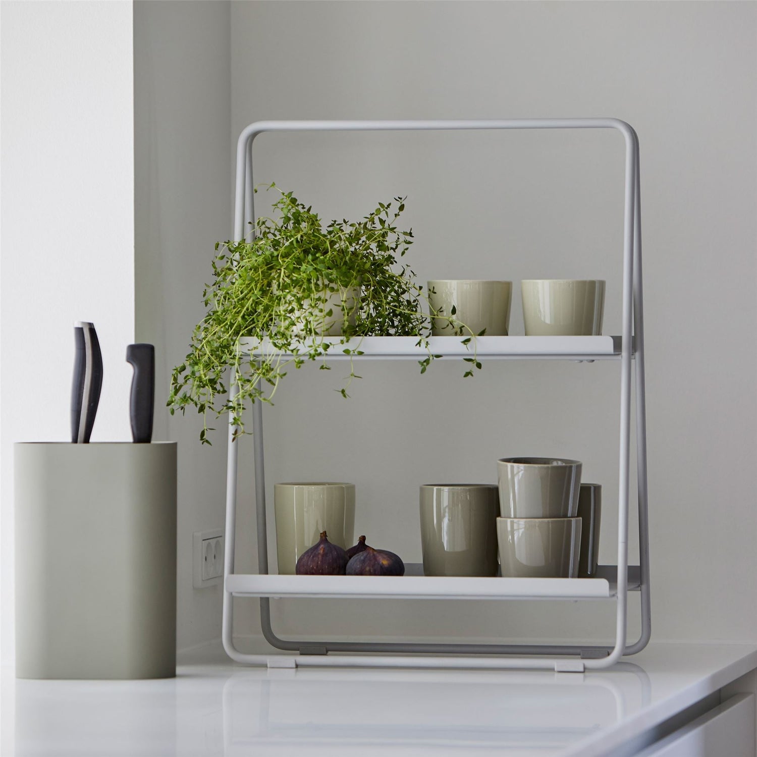 Freestanding Table Top Shelf - A Frame