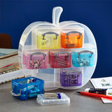 Apple Organiser with 7 x 0.14L Really Useful Boxes