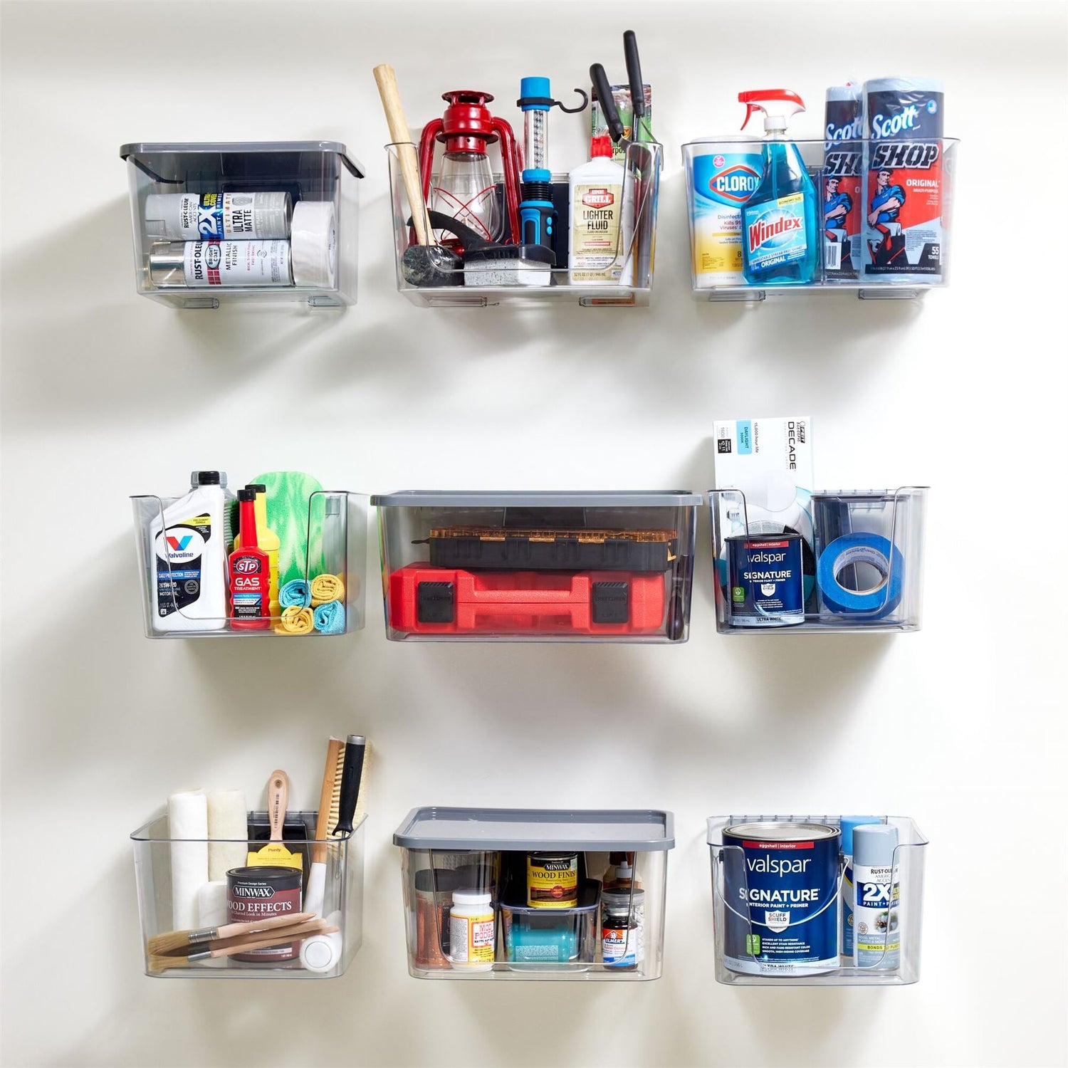 WallSpace Wall Mounted Storage Bin - Medium