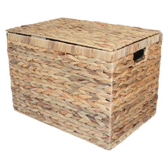 Lidded Storage Chest - Water Hyacinth - Not A Boring Box APFE