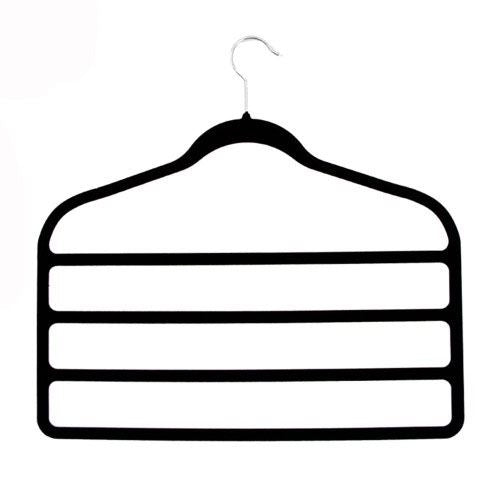 2 x Velvet Trouser Hangers