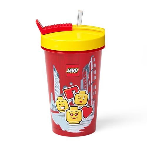 LEGO Tumbler With Pop-Up Straw