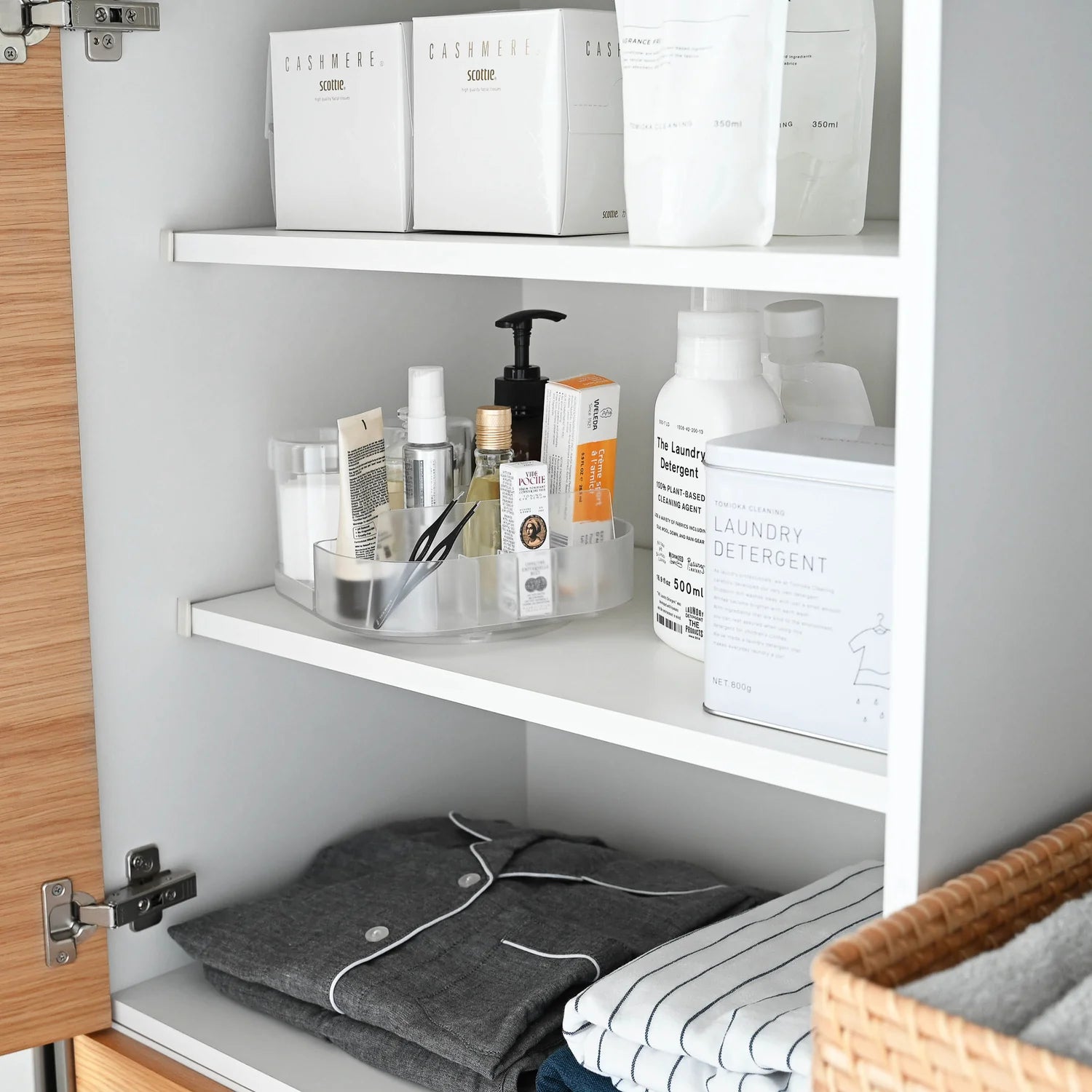 Slim Rotating Makeup & Cosmetics Caddy